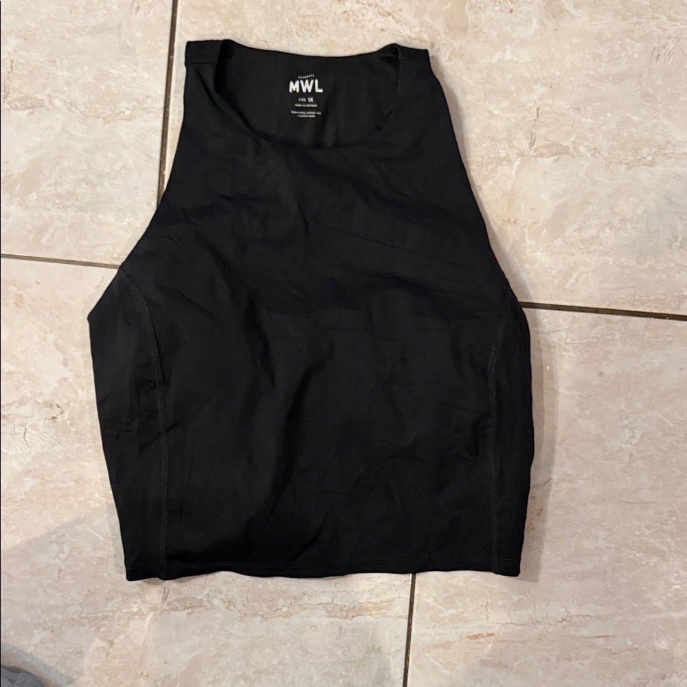 Madewell Black Sleeveless Top